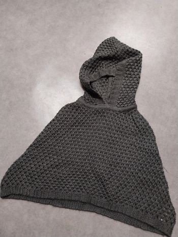 gilet pull poncho fille 6 ans