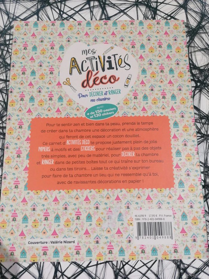 Livre mes activités déco pour décorer et ranger 📗 - photo numéro 4