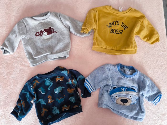 Lot 3 mois garçon hiver mi saison - photo numéro 5