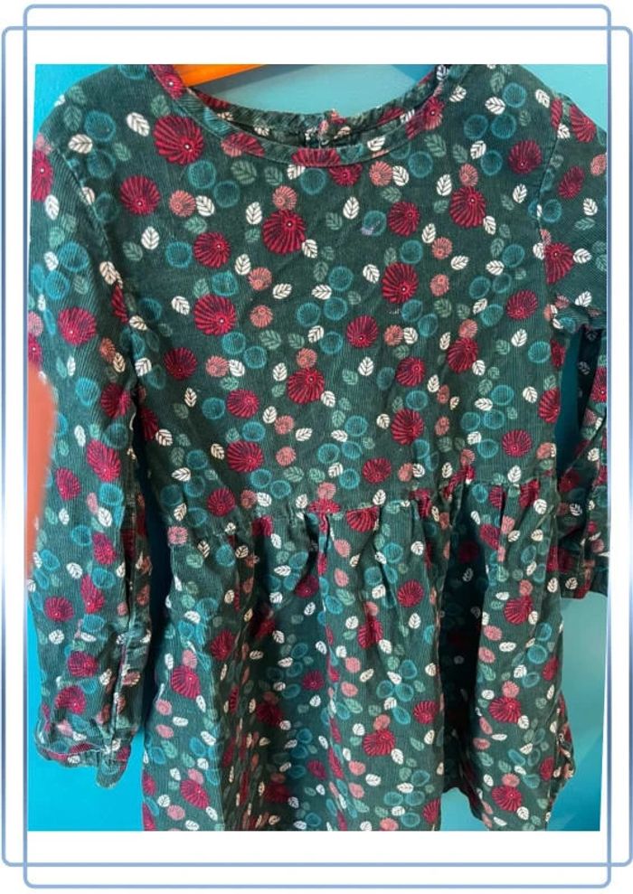 Jolie robe manches longues 6 ans okaidi