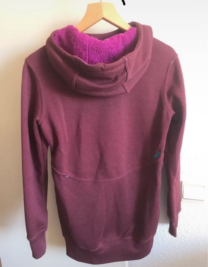 Sweat-shirt wed’ze mauve - photo numéro 2