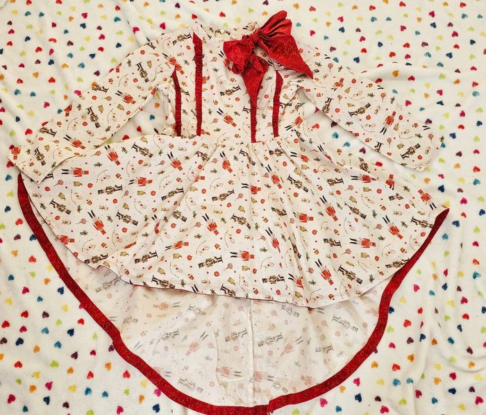 Robe fait  main  7 ans