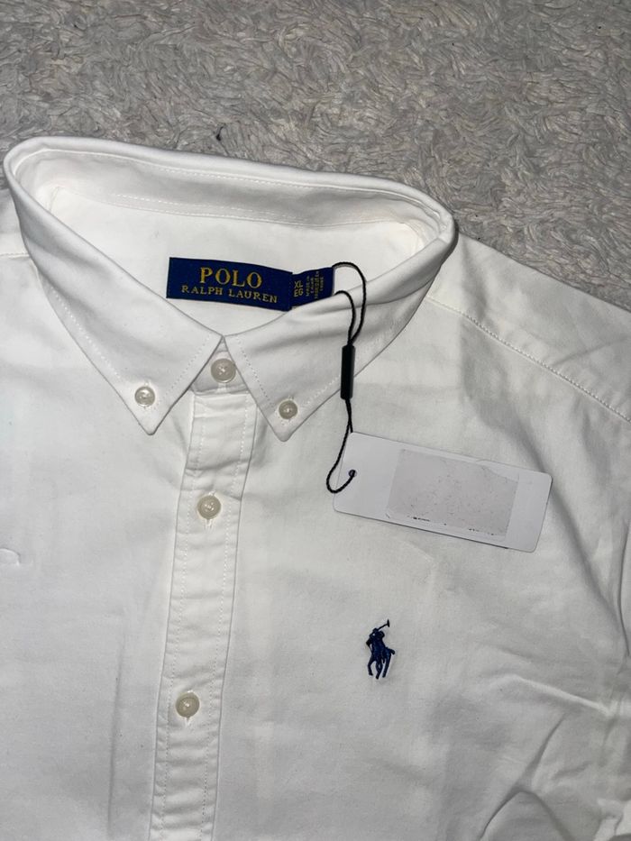 Chemise Ralph Lauren, homme blanche taille xl - photo numéro 5