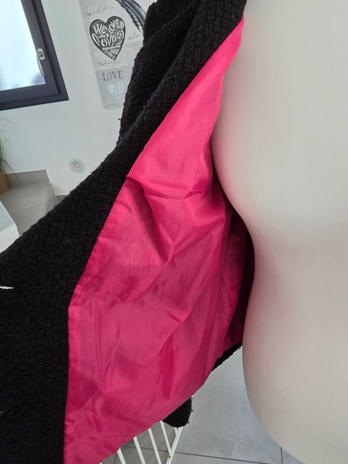 Manteau femme noir taille 44 - photo numéro 7