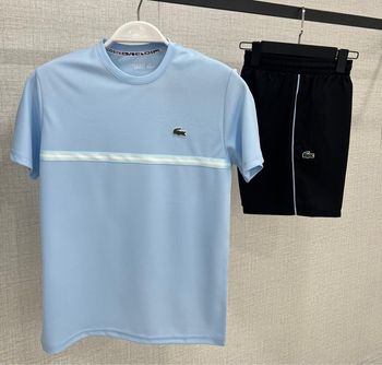 Ensemble de survêtement Lacoste sport bleu ciel L