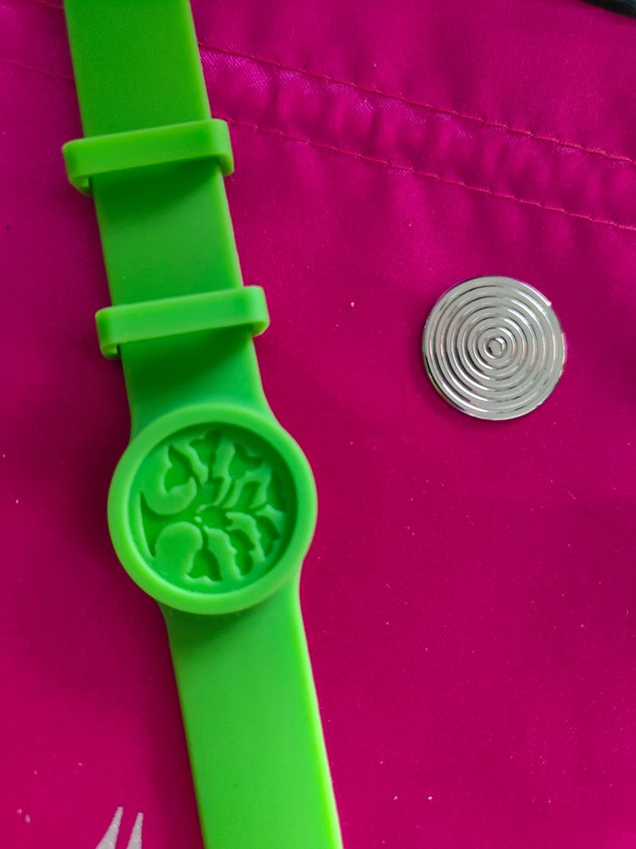 Bracelet magnétique silicone dessin arbre de vie - photo numéro 3