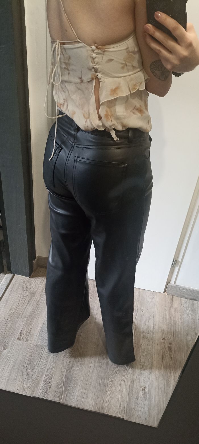 Pantalon simili cuir - photo numéro 2