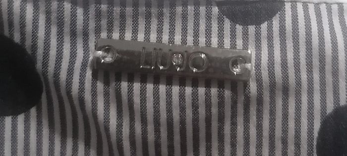 Chemise à rayures et gros pois bleu marine et blanc Taille S Liu Jo - photo numéro 10