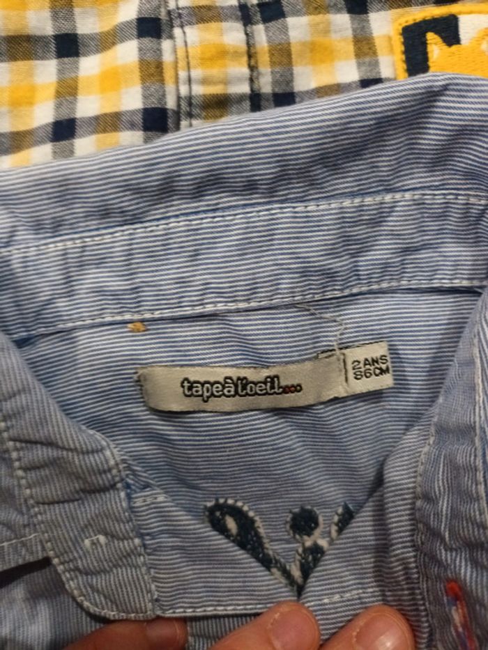 Lot de 3 chemise 24 mois - photo numéro 4