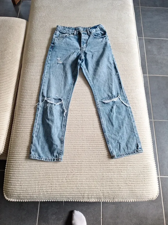 Jean troué straight