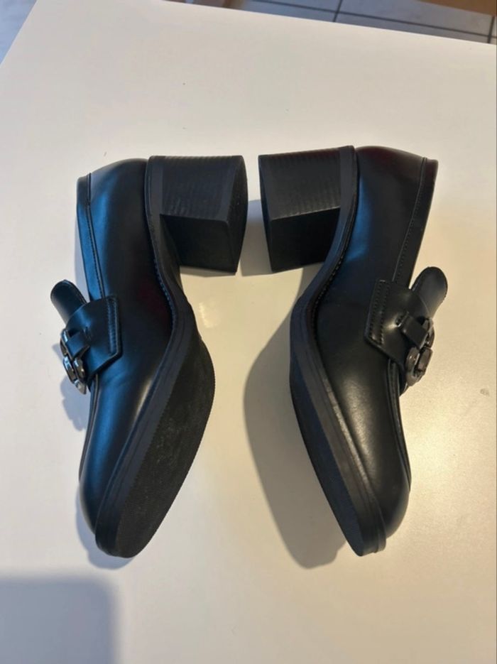 Mocassins femme Aligia noirs – Taille 38 – Neufs - photo numéro 5