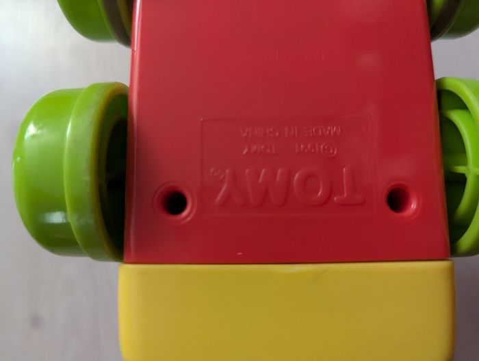 Lot de 2 locomotives push and roll Tomy - photo numéro 5