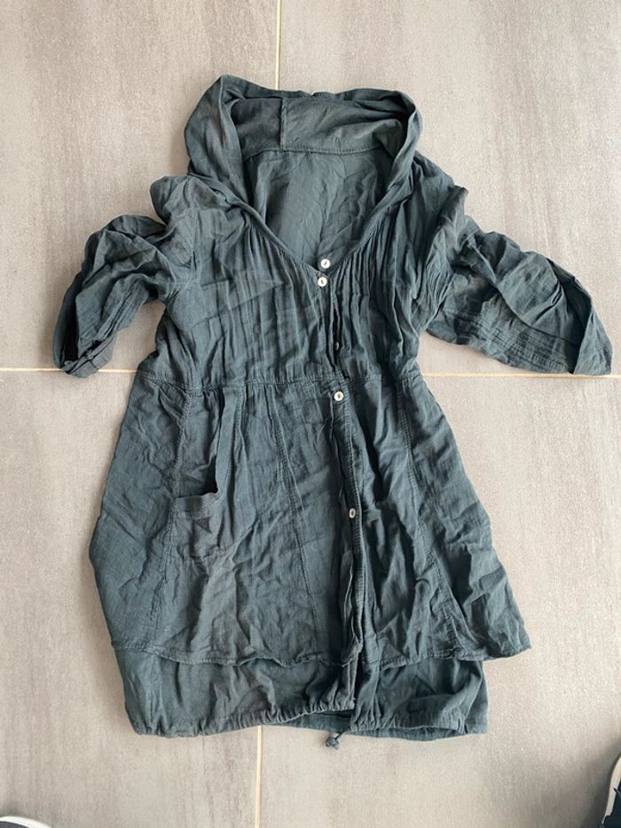 Gilet tunique noire taille 40