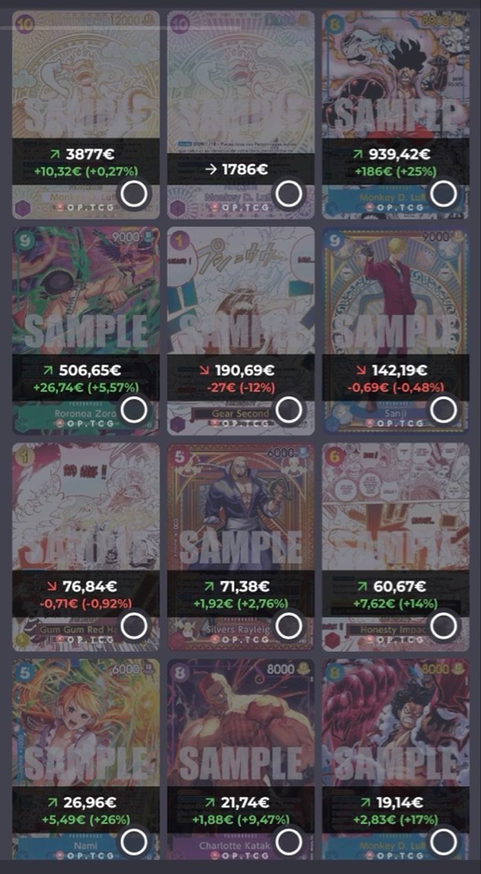 Recherche / Échange: cartes One Piece TCG - photo numéro 3