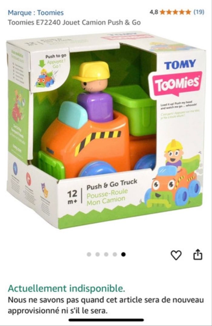 Camion benne Tomy - photo numéro 9