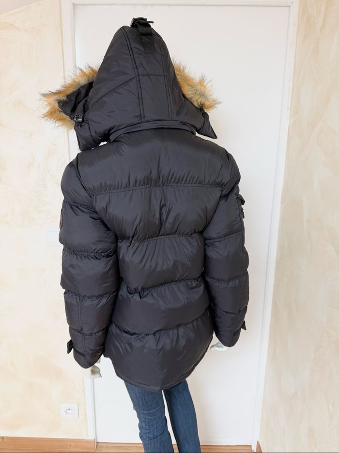 Doudoune Geographical Norway noire – Taille M/38 – Neuf avec étiquette - photo numéro 4