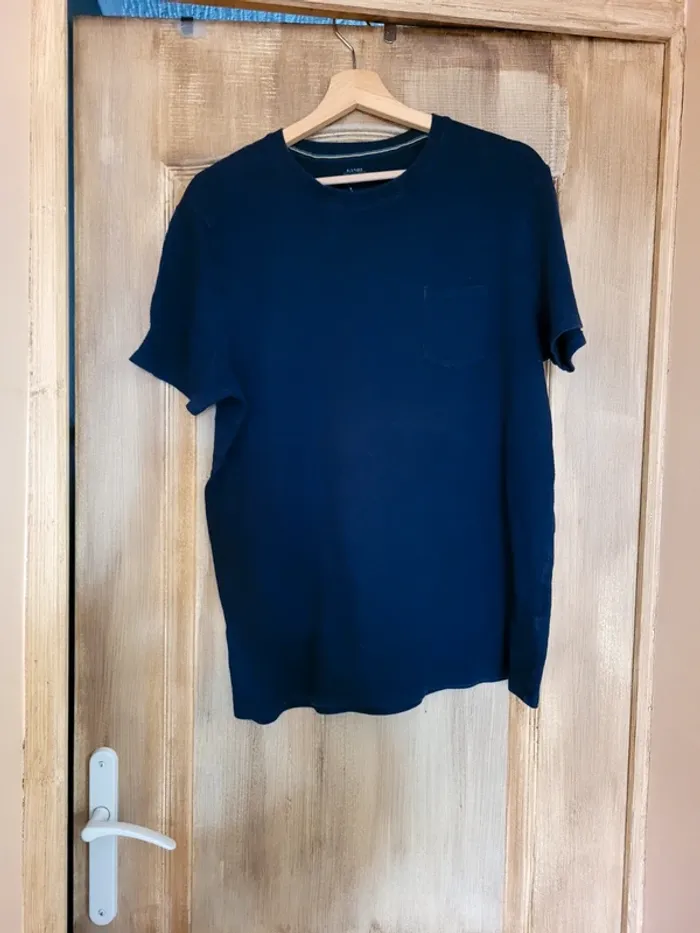 Tee shirt homme taille XL kiabi marine