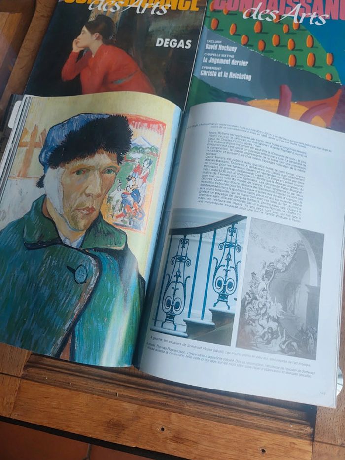 Lot de 4 magazines Connaissance des arts Degas David Hockney - photo numéro 4