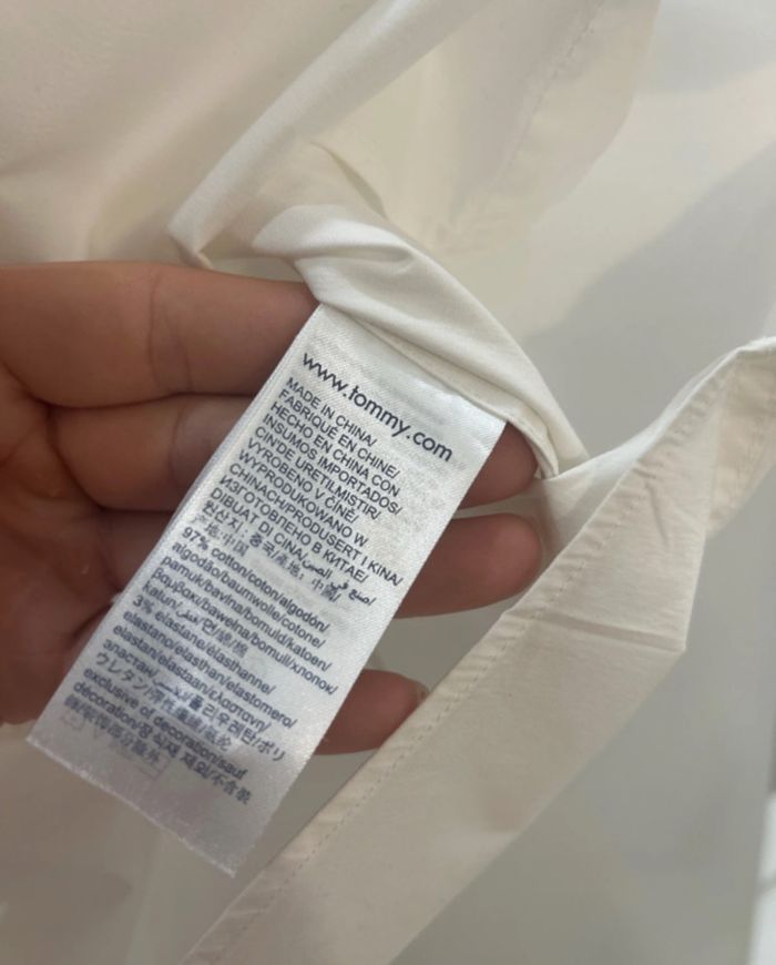 Chemise blanche slim fit tommy Hilfiger - photo numéro 6