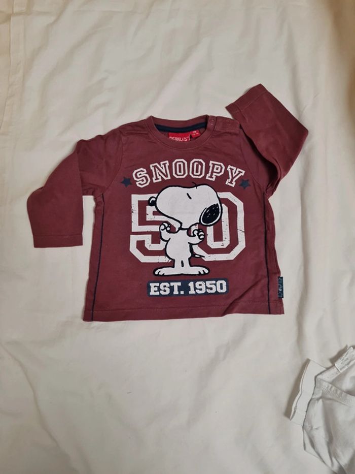 T-shirts ML 12 mois Snoopy