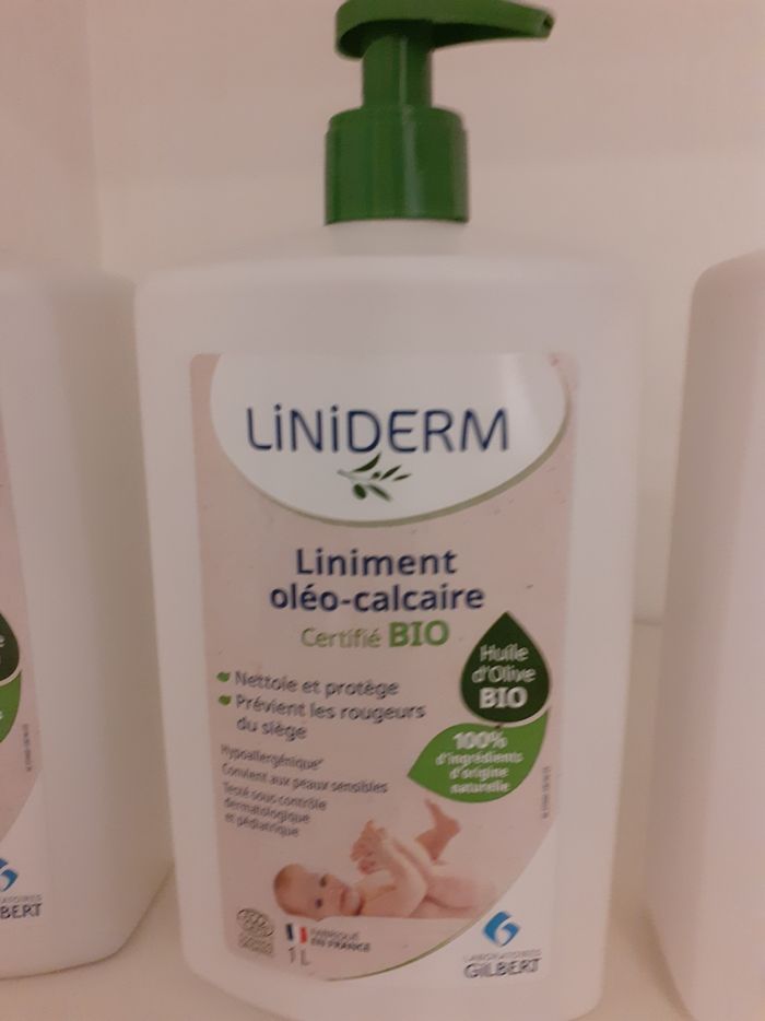 Lot de liniments Liniderm oléo-calcaire bio - photo numéro 2