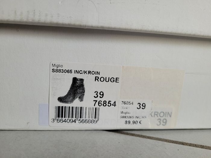 Boots à talons bordeaux - photo numéro 8