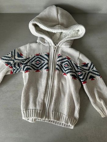 Veste à capuche bébé