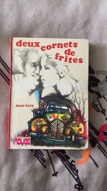 Deux cornets de frites Joan Tate Bibliothèque rouge