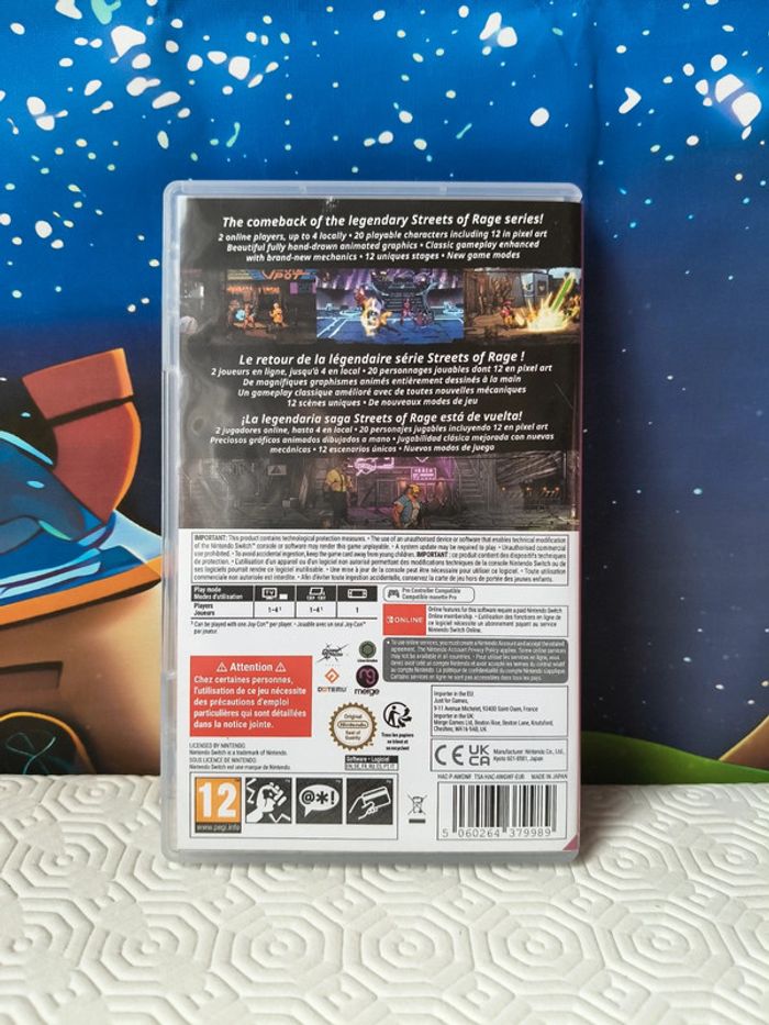 Street of rage 4+cd musique bonus - photo numéro 3