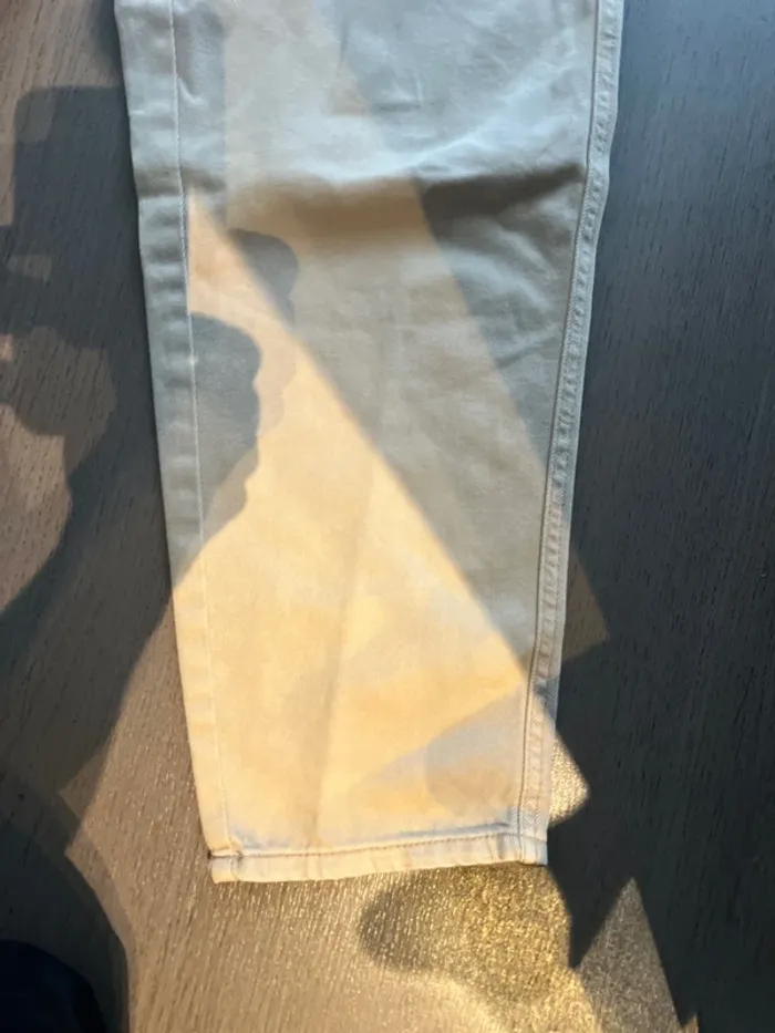 Jean beige h&m taille 40 - photo numéro 2