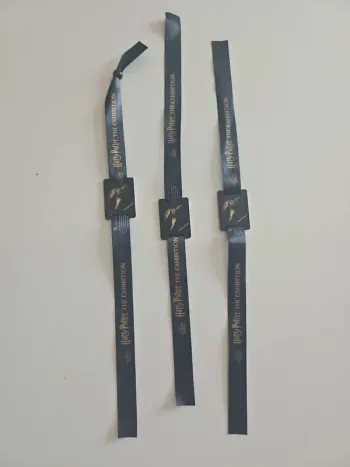 Lot de 3 bracelets collector Exposition Harry Potter