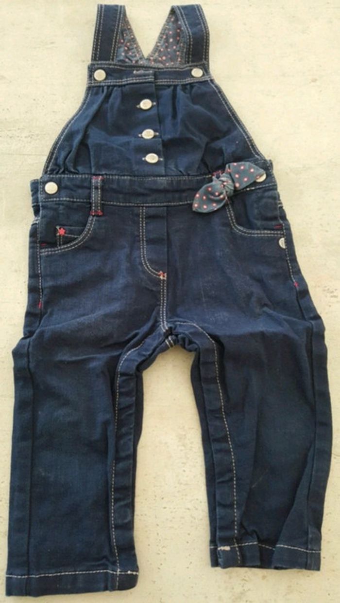 Ensemble salopette t-shirt et bandeau assorti - photo numéro 2