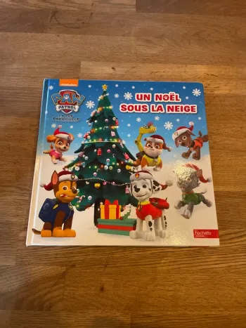 Livre Pat Patrouille Un Noël sous la neige Paw Patrol