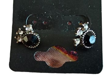 Boucles d'oreilles strass