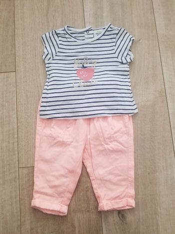 Ensemble tape à l'oeil 3 mois