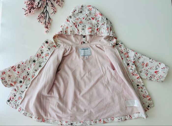 Parka/Veste fleurie 2 en 1 Vertbaudet fille 3 ans - photo numéro 5