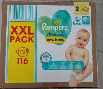 Pampers harmonie taille 2
