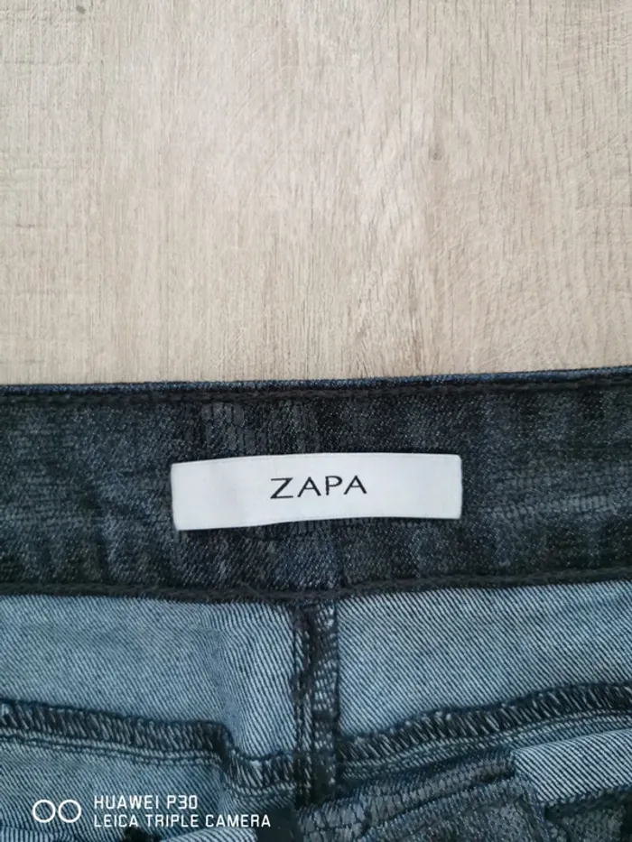 Zapa Jean jupe bleu - photo numéro 2