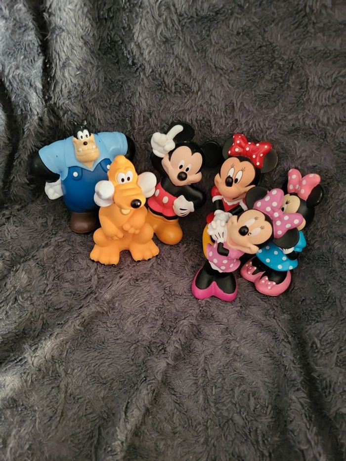 Lot grande figurines mickey/minnie - photo numéro 3