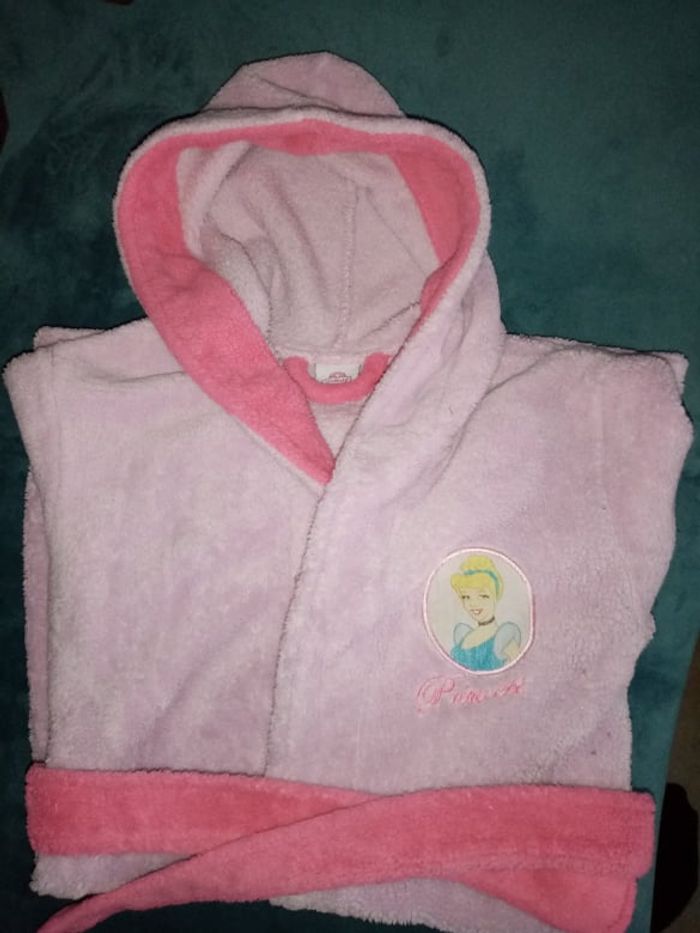 peignoir robe de chambre fille 2/4 ans - photo numéro 4