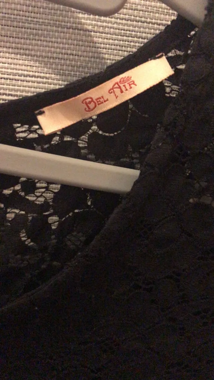 Robe noire dentelle Bel air - photo numéro 4