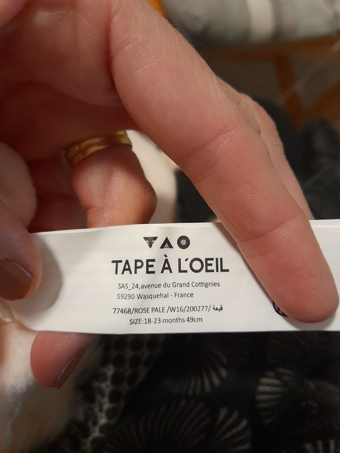 Bonnet et tour de coup rose tape à l'oeil 18 mois 24 mois neuf fille hiver - photo numéro 2