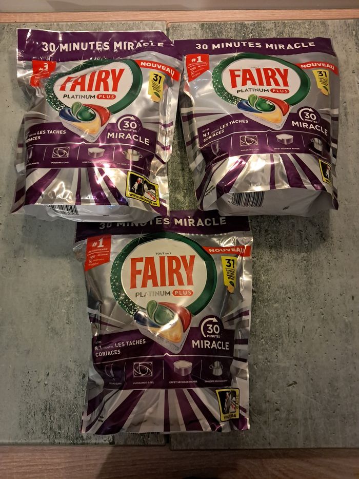 Lot de 3 Fairy - photo numéro 2