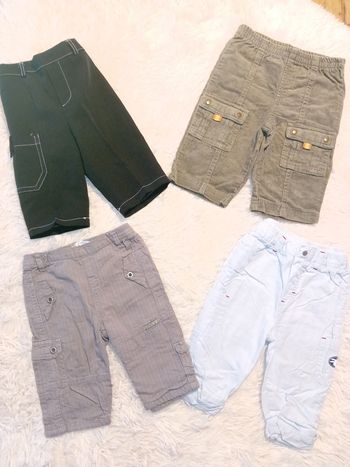 Lot pantalons 6 mois
