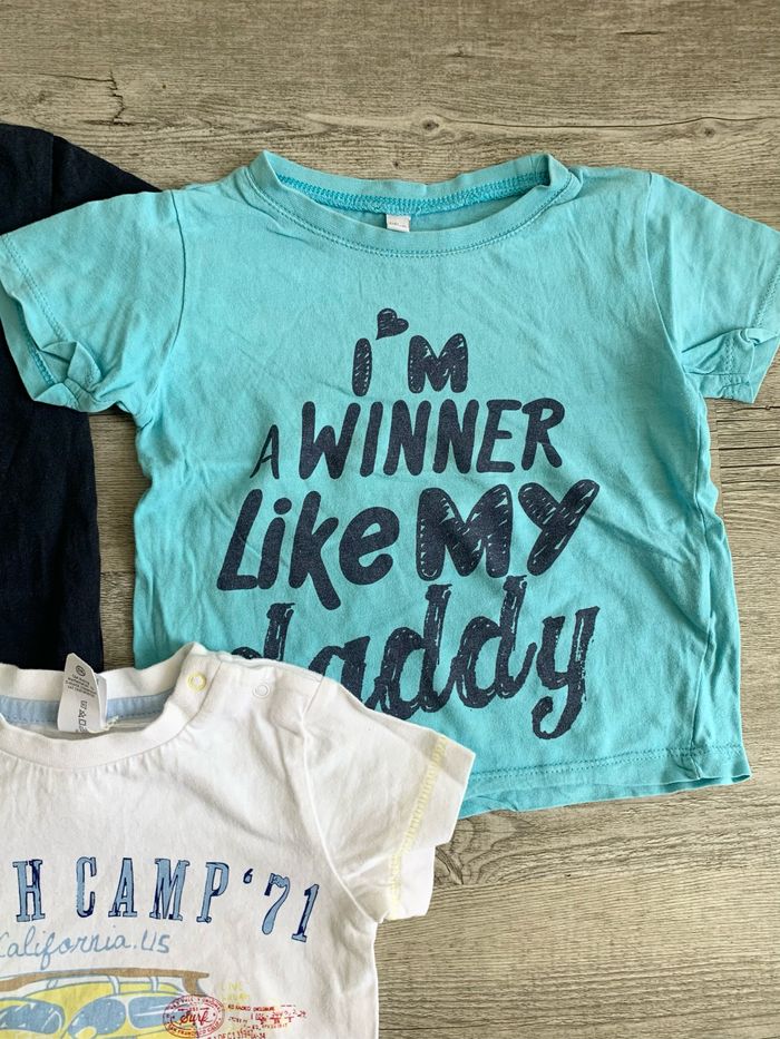 Lot de 3 t-shirt manches courtes 2 ans - photo numéro 3