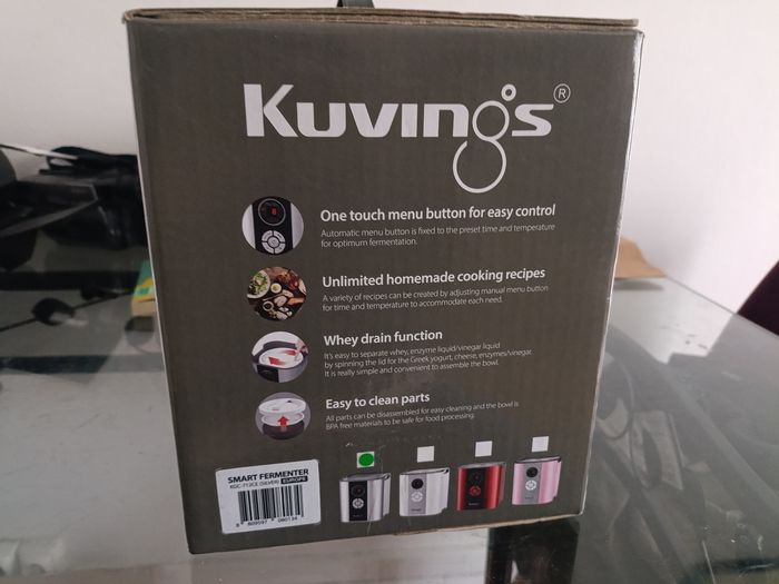 Kuvings Greek Yogurt & Cheese Maker – Machine a fermenter Neuf - photo numéro 7