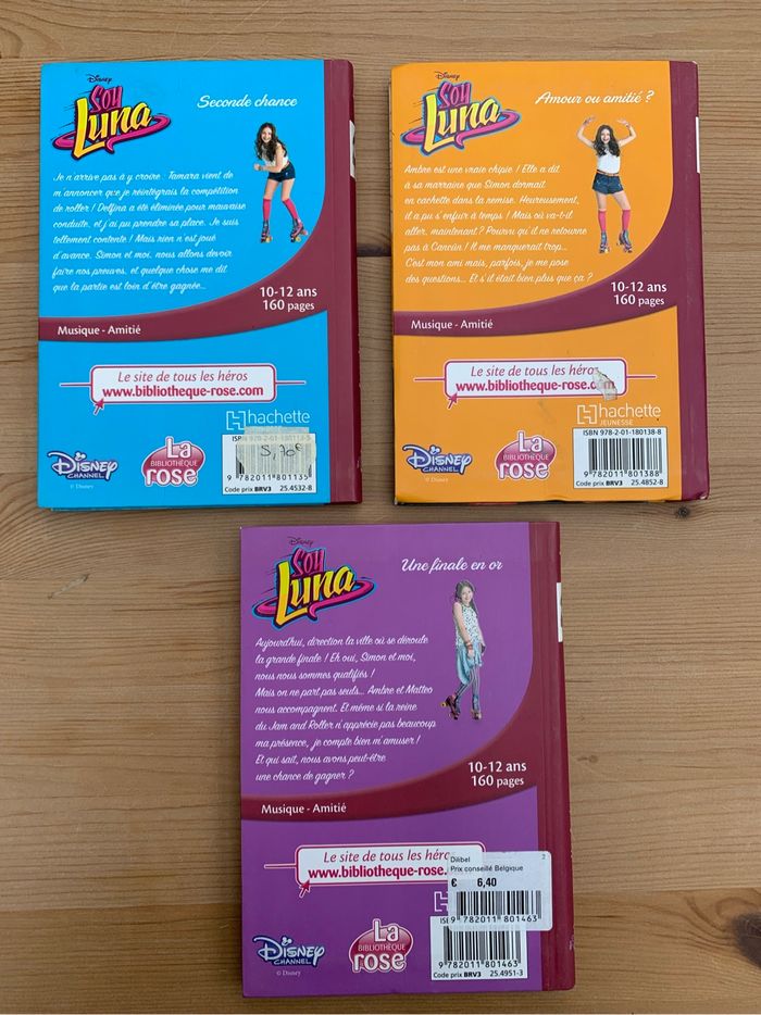 Bibliothèque rose - Soy Luna Lot 3 livres - photo numéro 2