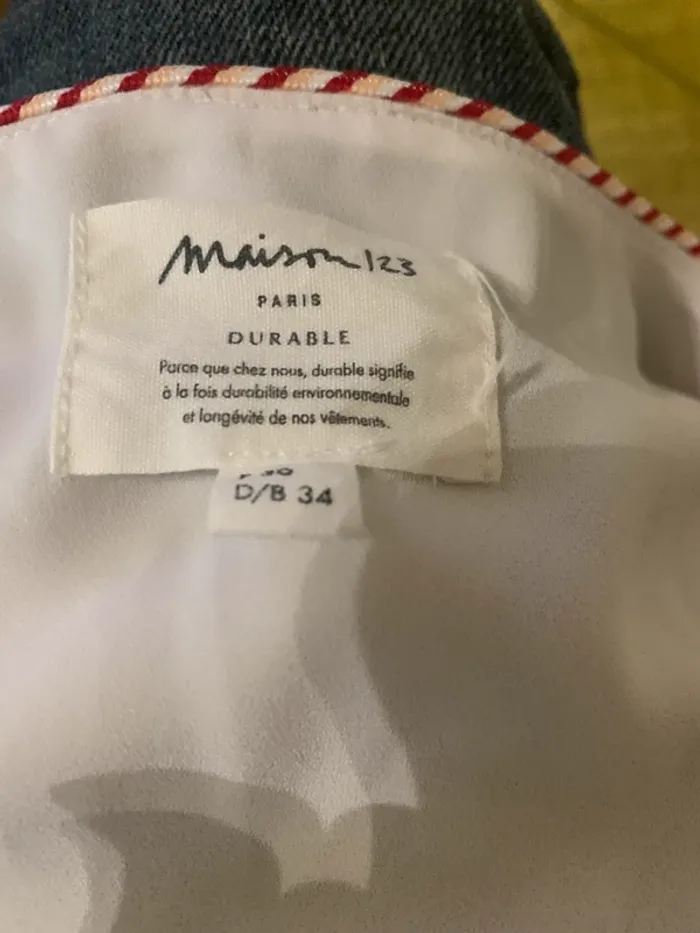 Chemisier maison123 blanche taille 36 Taille S manches longues - photo numéro 8