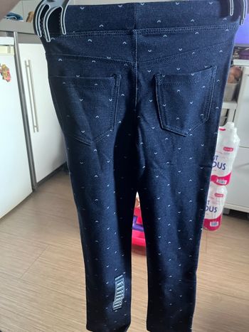 Legging bleue pour fille de 5 ans