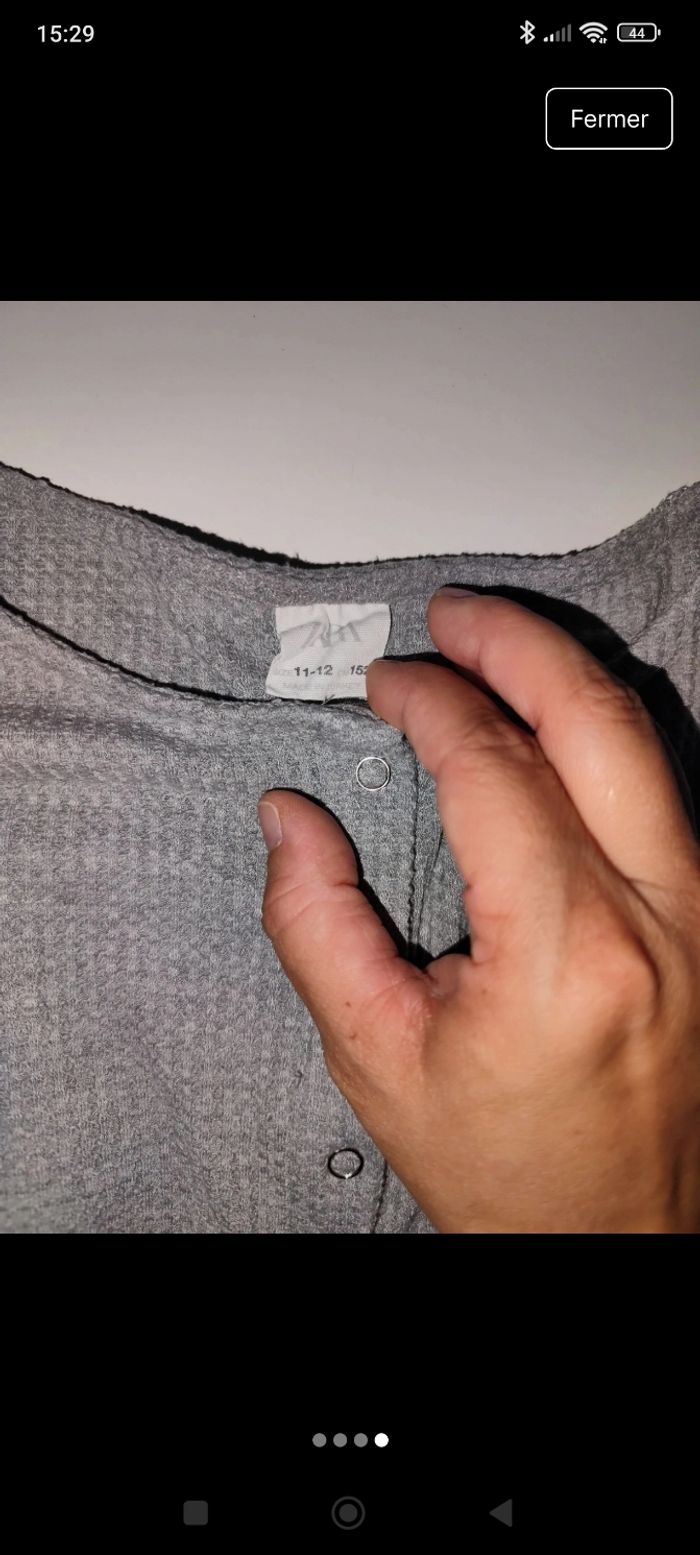 Combishort Zara 11 12 ans - photo numéro 4